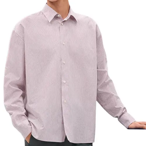 HERMES Shirts Men's Gimof Lapel Moderate Other