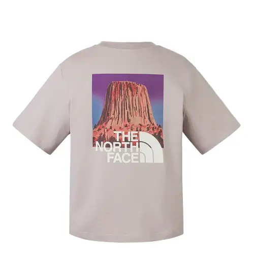 THE NORTH FACE Drop Shoulder Sleeve T Shirt Women's 1OA/Moon Shadow Gray