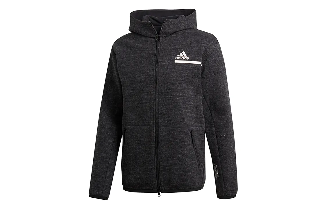 Adidas Z.N.E Jackets Men's Black Hooded Moderate Other
