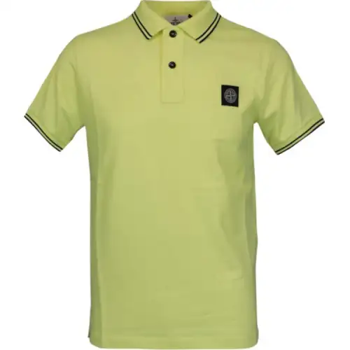STONE ISLAND Polo Shirt Men's Yellow