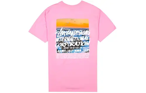 Stussy T Shirts Unisex Crew Neck Moderate Straight Fit