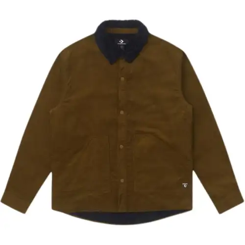 Converse Shirts Men's Green Lapel Moderate Other