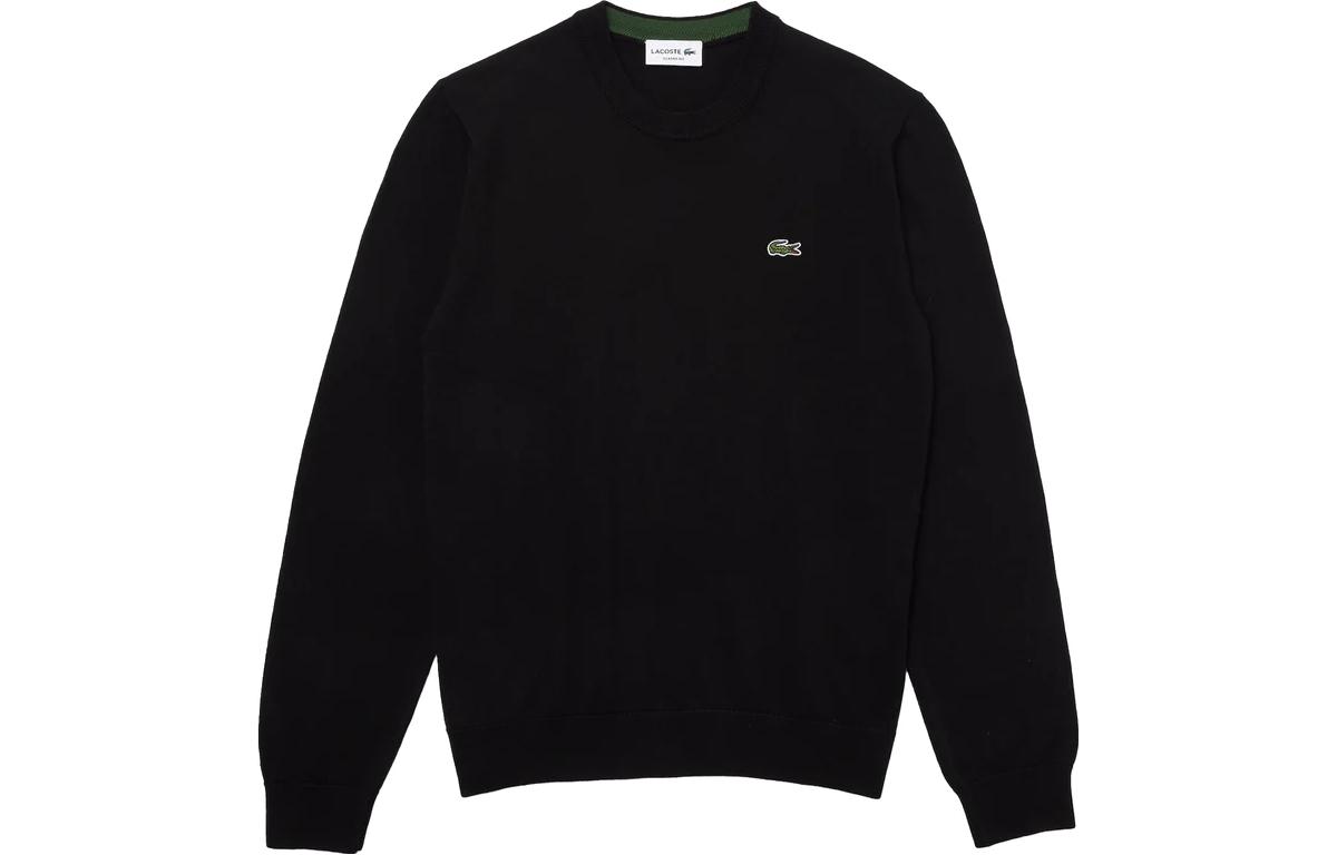 Мужской пуловер LACOSTE (черный)