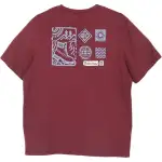 Timberland SS24 T Shirt Unisex Maroon