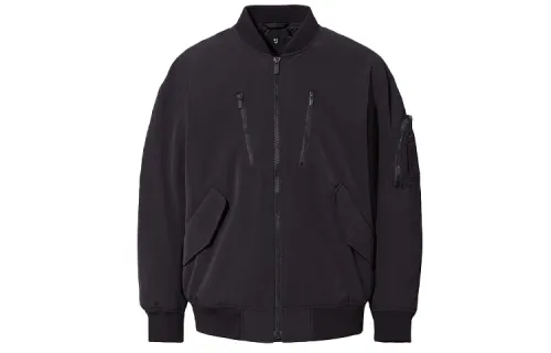 UNIQLO X JIL SANDER Jil Sander Jackets Men's Black Baseball Collar Moderate Other