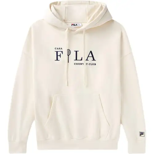 FILA FW24 Sweatshirt Unisex Gardenia