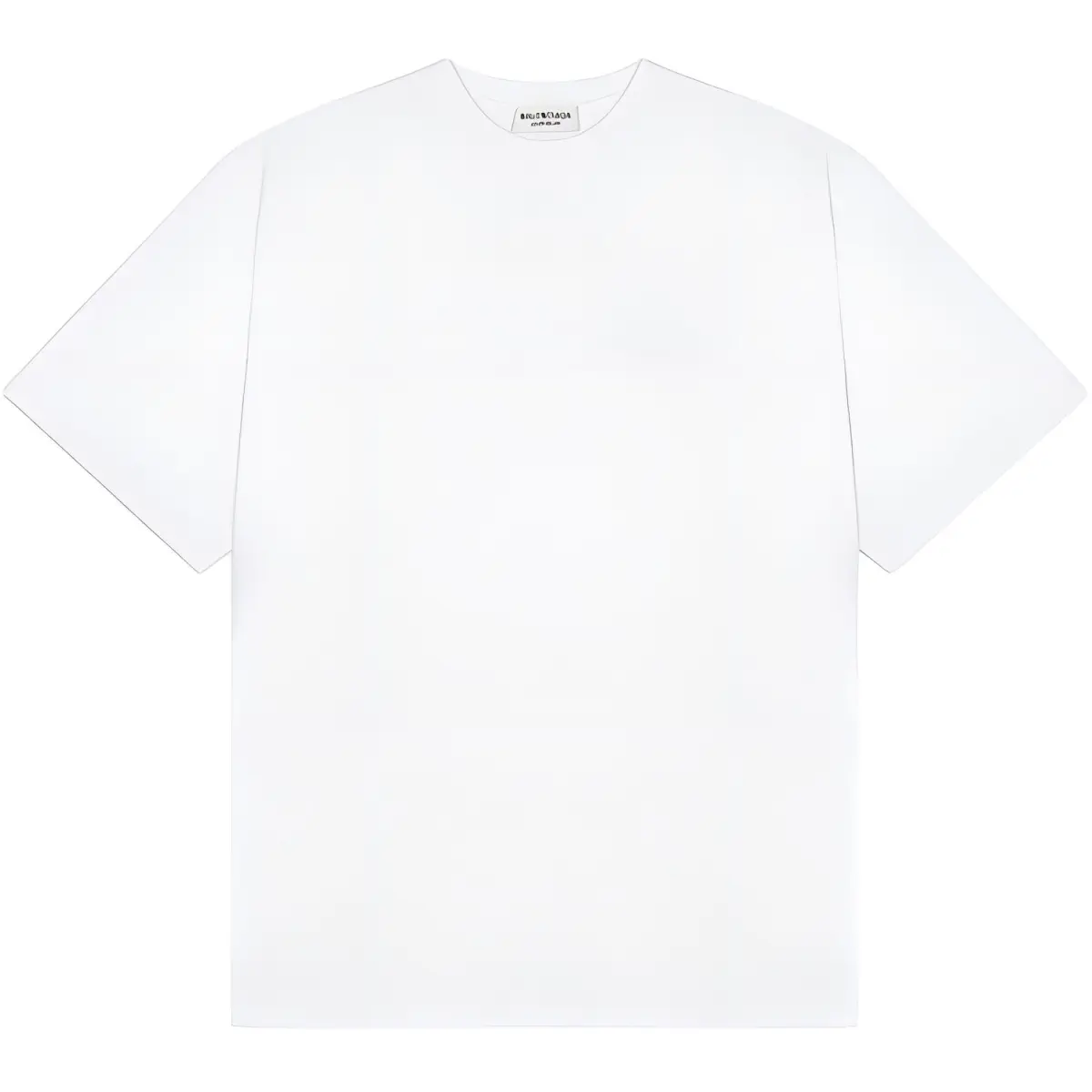 Balenciaga T Shirt Regular Fit Men's White