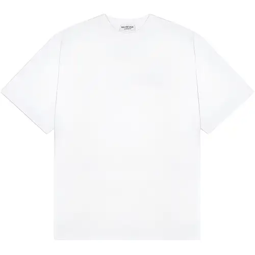 Balenciaga T Shirt Regular Fit Men's White
