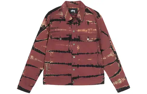 Stussy Jackets Unisex Red Lapel Moderate Other