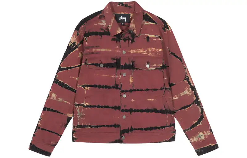 Stussy Jackets Unisex Red Lapel Moderate Other