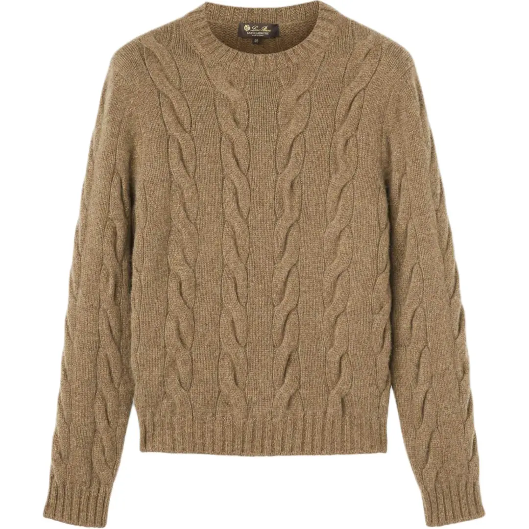 Loro Piana FW24 Cashmere Sweater Men's Yellow