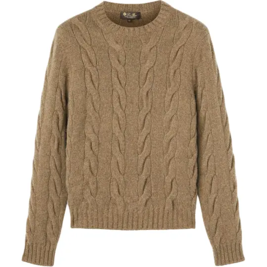 Loro Piana FW24 Cashmere Sweater Men's Yellow