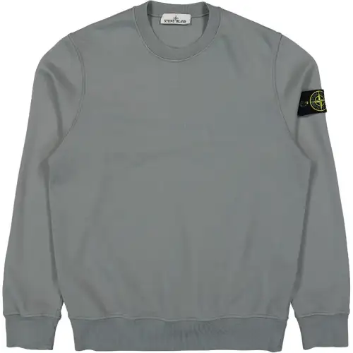 STONE ISLAND Logo Patch Crewneck Sweatshirt