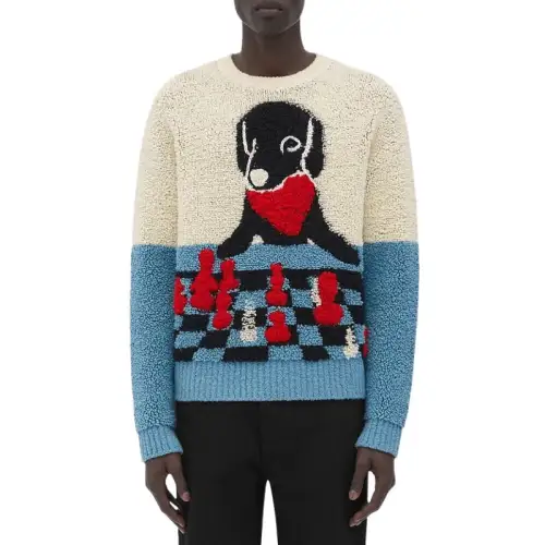 Bottega Veneta SS23 Sweater Men's Multicolor
