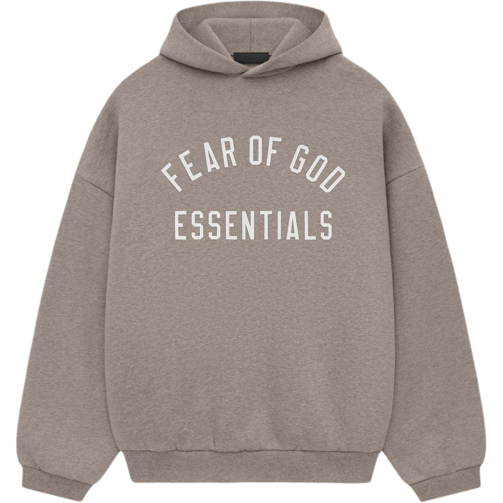 Мужское худи Fear Fear of God Essentials FW24 Holiday (темный пыльный серый)