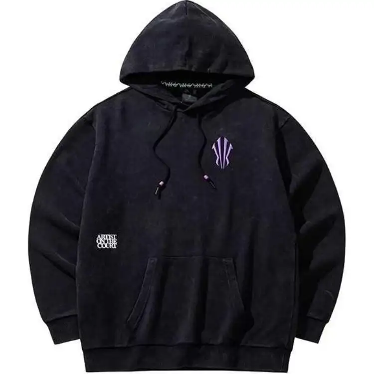Anta Basketball Collection Sweatshirt Unisex Basic Black