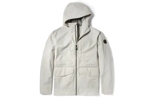 Timberland Jackets Men's White Sand Hooded Moderate Other