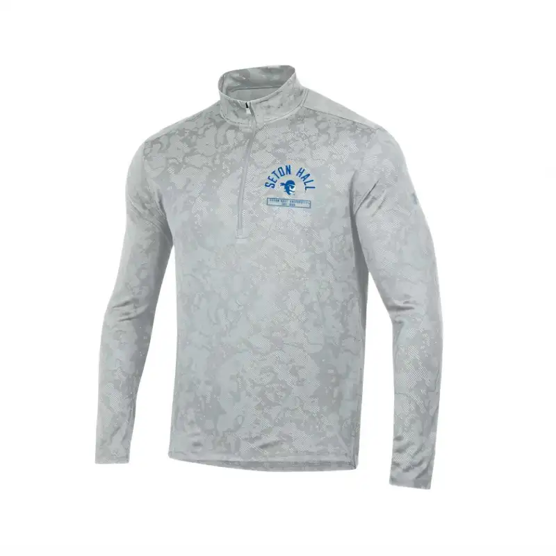 Under Armour TechCollegiate T Shirt Men's Gray White