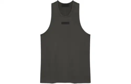 Fear Of God Essentials Logo appliqué Cotton Tank Top