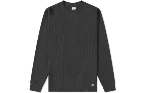 New Balance Knitwear Men's Gray Crew Neck Moderate