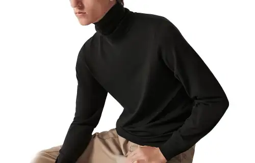 HERMES SS23 Sweater Men's Black