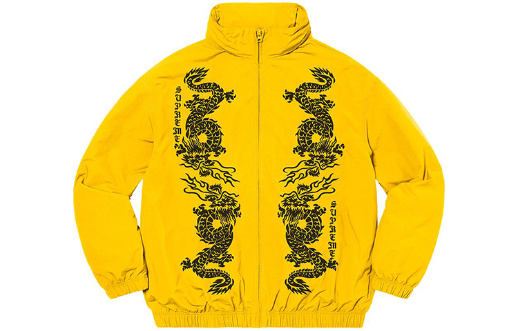Куртка Supreme SS21 Week 15 Dragon Track (черная) — фото 9