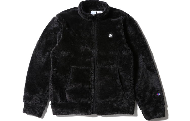 Куртка UNDEFEATED x Champion Sherpa Jacket (черная)