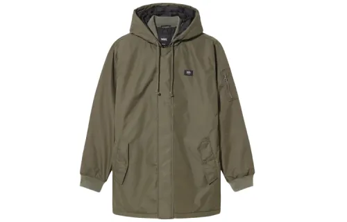 Vans Jackets Men's Army Green Hooded Moderate Other