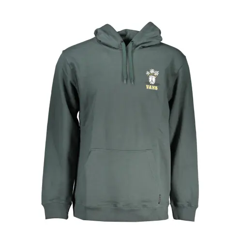 Vans Sweatshirts Men's Green Hooded Moderate