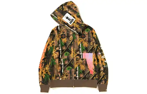 A BATHING APE Bape Sweatshirts Men's Hooded Moderate Cardigan
