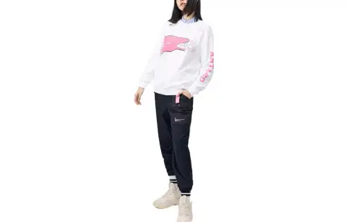 ANTA Sweatshirts Women's White Moderate