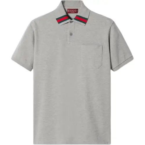 GUCCI Web Detailed Polo Shirt