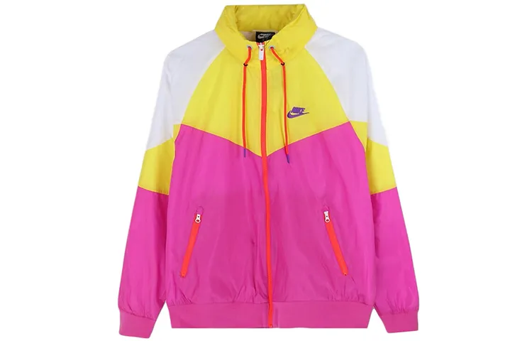 Nike Jacket Men's Yellow Purple