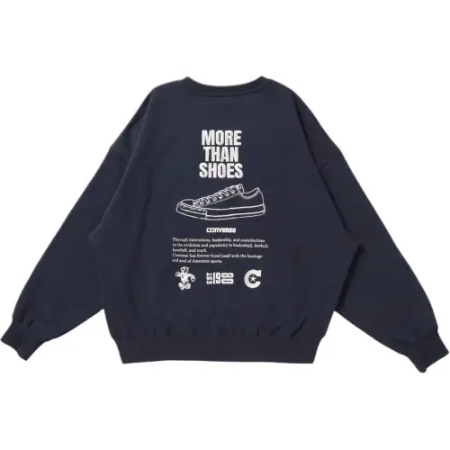 Converse Sweatshirt Unisex Marine Blue