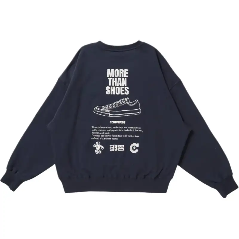Converse Sweatshirt Unisex Marine Blue