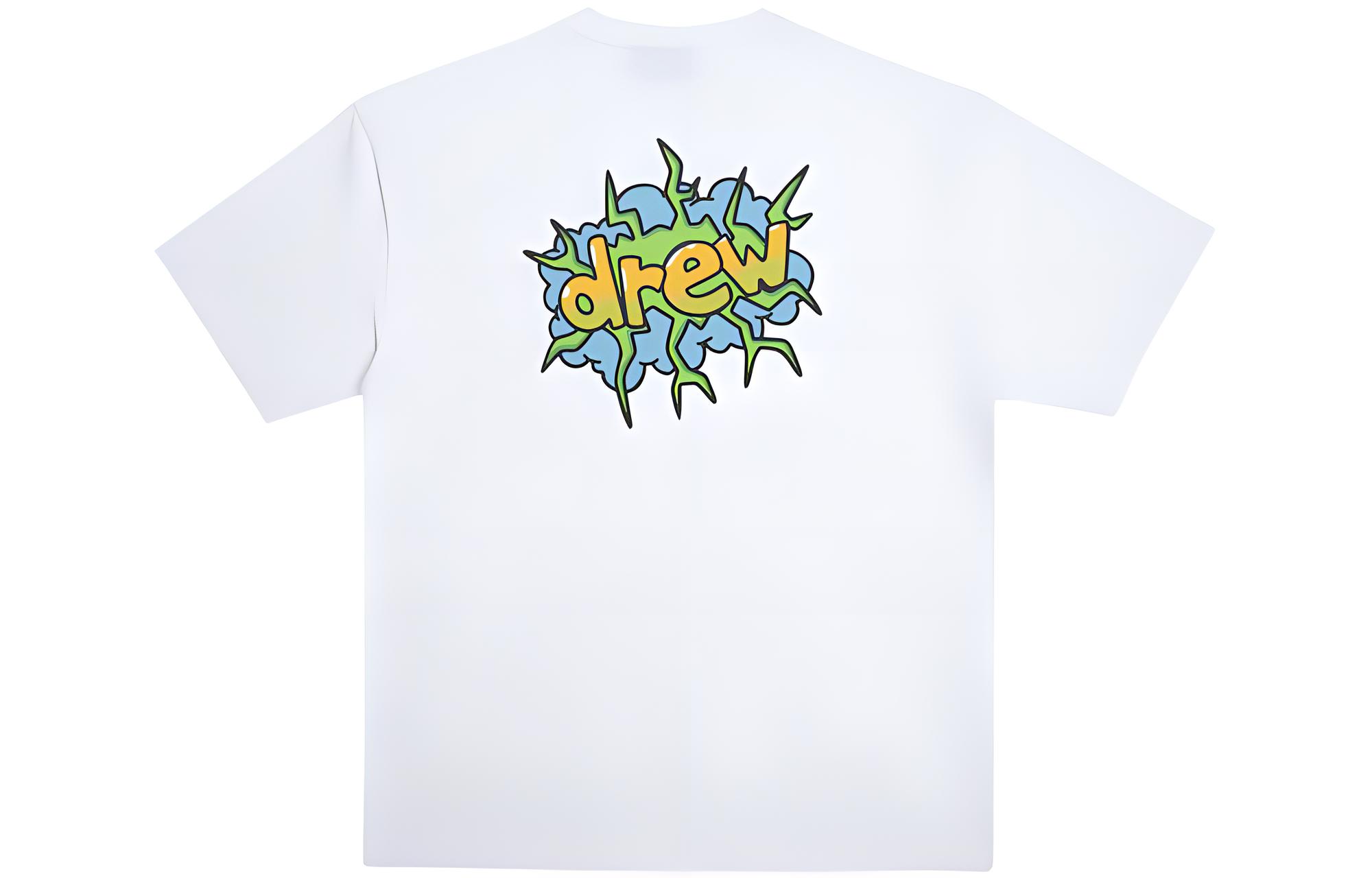 Drew House Hummingbirds Logo T Shirt Unisex White