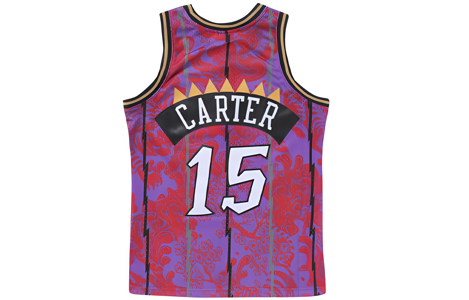 Mitchell & Ness Vince Carter Toronto Raptors 1998-99 Asian Heritage Swingman Jersey