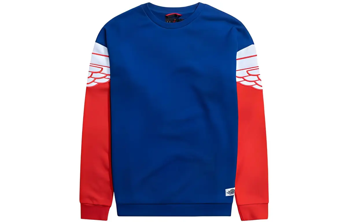 Jordan Retro Wings Sweatshirt Men's Blue