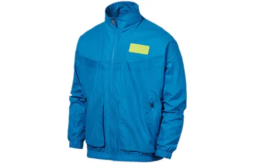 Jordan Air Jordan Jackets Men's Laser Blue Stand Collar Moderate Other