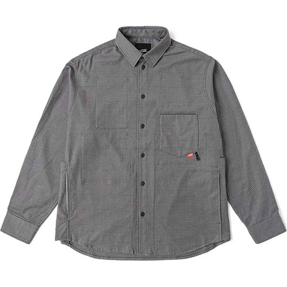 Vans Shirts Men's Dark Gray Lapel Moderate Other