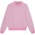 GUCCI Monogram-jacquard Wool Jumper