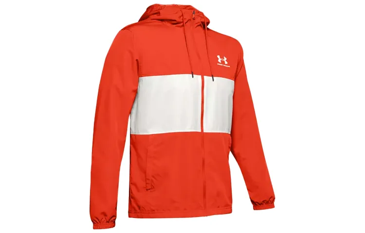 Under Armour Sportstyle Jackets Men's Saffron Hooded Moderate Other