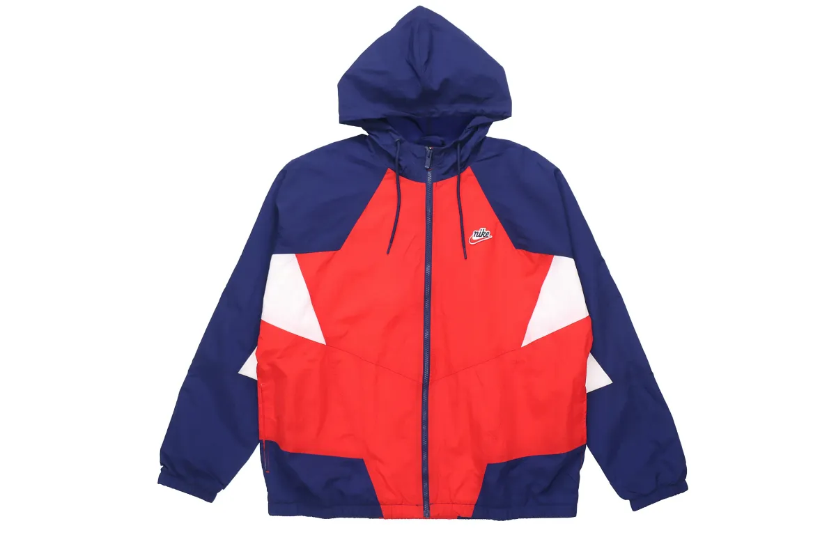 Nike Jacket Spring Men's Red Blue