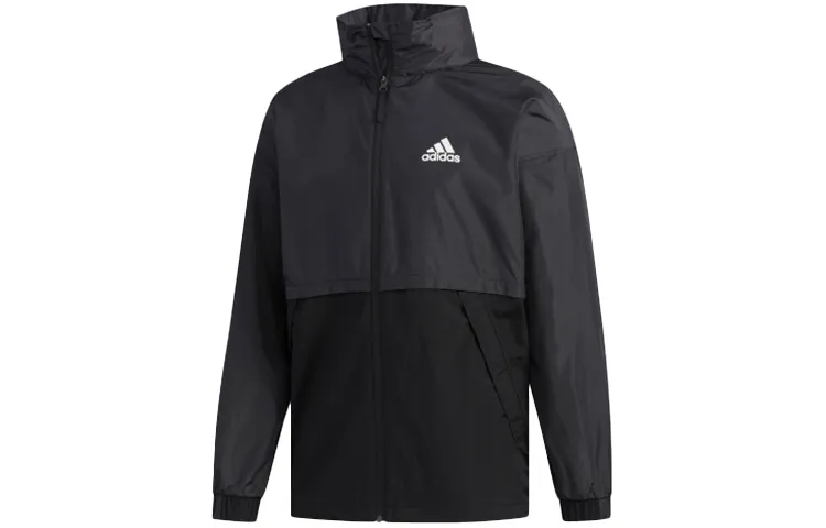 Adidas Jackets Men's Black Detachable Hood Moderate Other