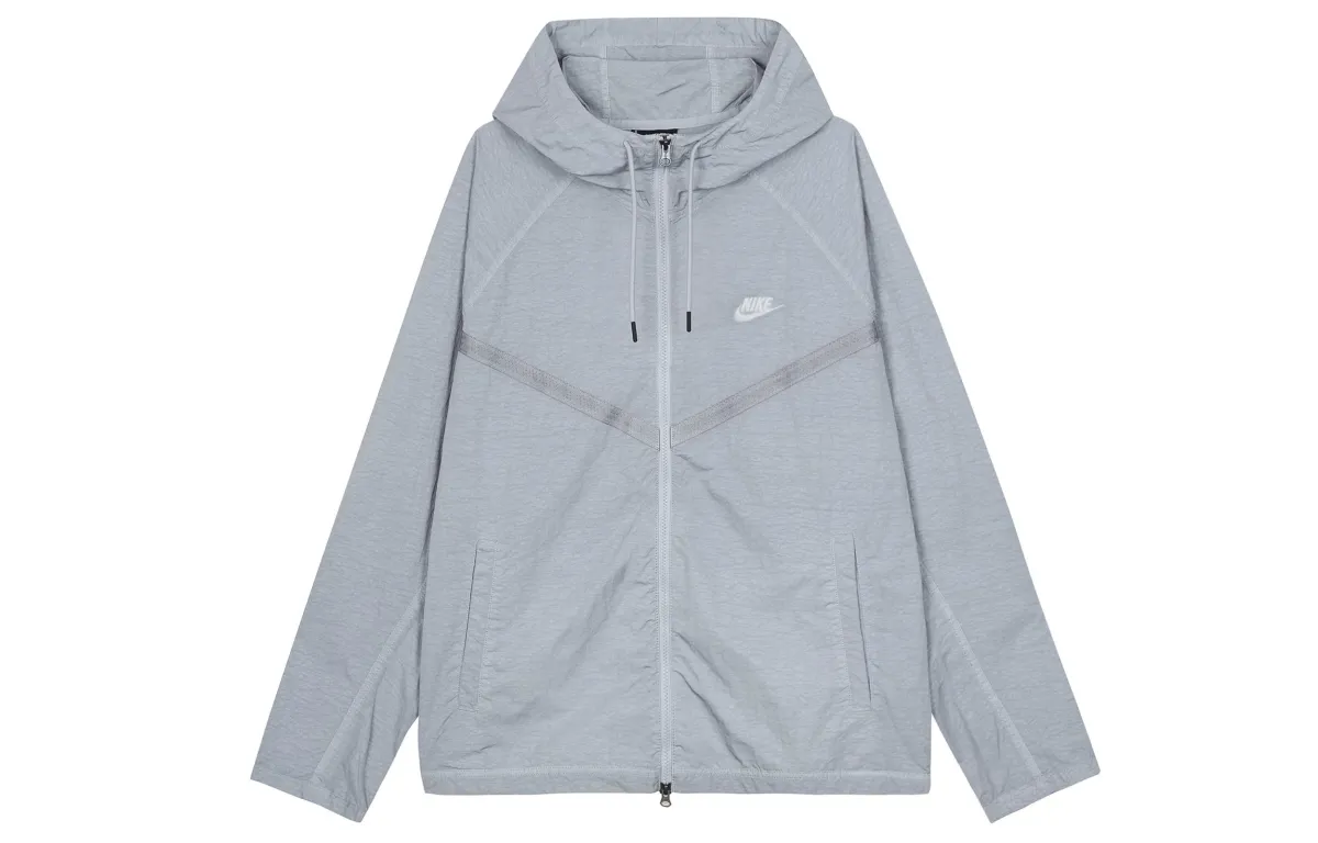 Nike Jackets Men's Wolf Gray Hooded Moderate Other