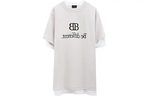 Balenciaga layered graphic T-shirt