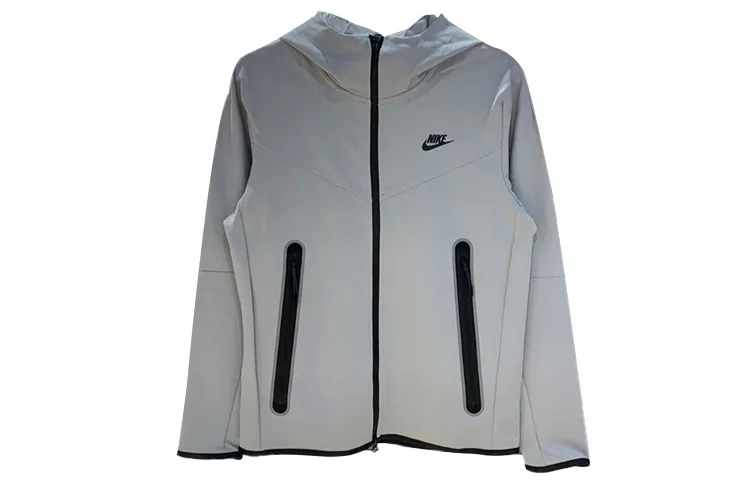 Nike Jackets Men's Silver Hooded Moderate Other