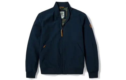 Timberland Jackets Men's Dark Royal Blue Baseball Collar Moderate Other