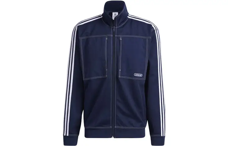 Adidas Originals 3 Stripes Jacket Men's College Navy
