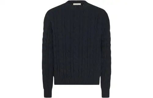 THE ROW Sweaters Men's Blue Crew Neck Moderate Other